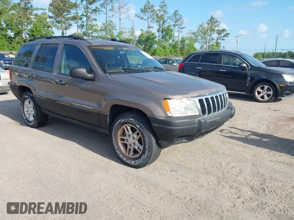 2001 Jeep Grand Cherokee Laredo with VIN 1J4GX48S91C559693, listed as a IAAI auction lot 42152103 with 152,713 mi miles and . Bid and sale history available at DreamBid. Image 1.