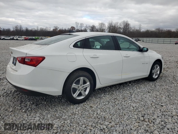 2024 Chevrolet Malibu LS with VIN 1G1ZC5STXRF210126, listed as a Copart auction lot 79671004 with Not Provided miles and Salvage Title. Bid and sale history available at DreamBid. Image 3.