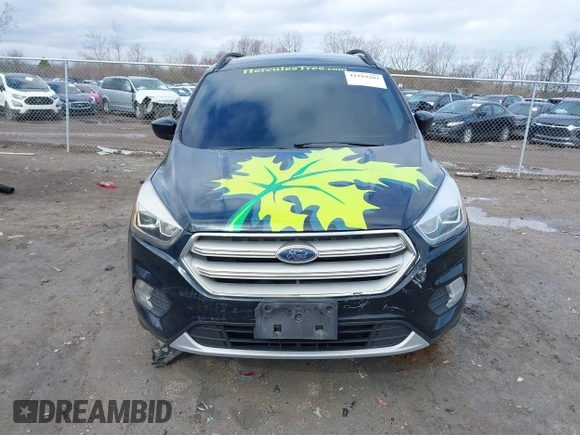 2018 Ford Escape SEL with VIN 1FMCU9HD2JUD30385, listed as a IAAI auction lot 41919203 with 160,868 mi miles. Bid and sale history available at carsss.com. Image 12.