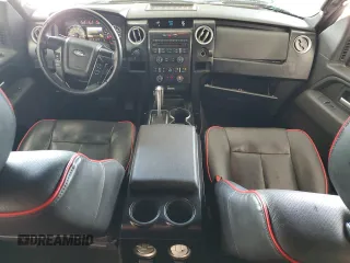 2012 Ford F-150 XL with VIN 1FTFW1ET9CFC32244, listed as a Copart auction lot 60794185 with 219,248 mi miles and Salvage title. Bid and sale history available at DreamBid. Image 8.