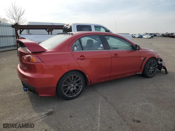 2008 Mitsubishi Lancer Evolution MR with VIN JA3AW56V08U051214, listed as a Copart auction lot 47769365 with 74,785 mi miles and Clean Title. Bid and sale history available at carsss.com. Image 3.