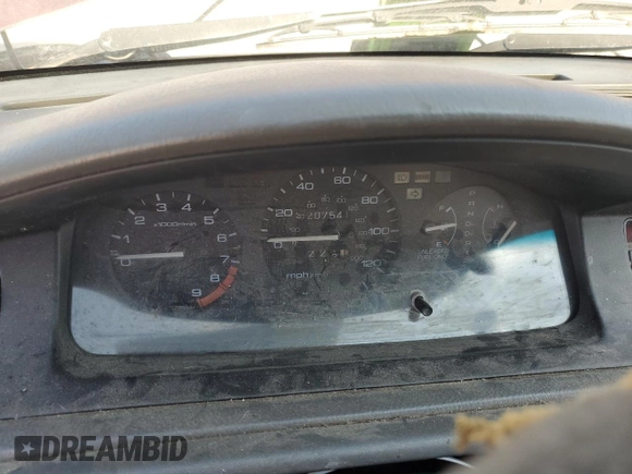 1993 Honda Civic z VIN 1HGEJ1253PL028967, wystawiony jako Copart lot #78411844 z przebiegiem 207 541 mil mil oraz Szkoda całkowita • Salvage title. Historia ofert i sprzedaży dostępna na DreamBid. Obrazek 9.