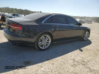 2016 Audi A8 L 4.0T Sport with VIN WAU43AFD2GN005588, listed as a Copart auction lot 76934794 with 133,813 mi miles and Salvage Title. Bid and sale history available at carsss.com. Image 3.
