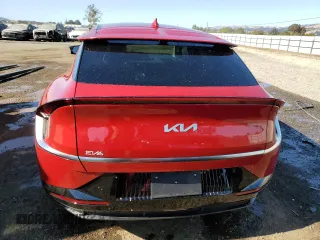 2024 Kia EV6 Wind with VIN KNDC34LA1R5207397, listed as a Copart auction lot 73962064 with 6,234 mi miles and Clean Title. Bid and sale history available at carsss.com. Image 6.