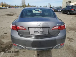 2017 Acura ILX w/Premium Pkg with VIN 19UDE2F77HA012818, listed as a Copart auction lot 46895675 with 106,162 mi miles and Salvage Title. Bid and sale history available at carsss.com. Image 6.