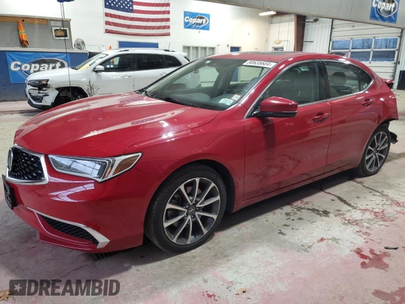 2019 Acura TLX with VIN 19UUB2F32KA008690, listed as a Copart auction lot 80635604 with 79,464 mi miles and Salvage Title. Bid and sale history available at carsss.com. Image 1.
