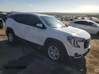 2024 GMC Terrain SLE with VIN 3GKALMEG0RL187737, listed as a Copart auction lot 57155285 with 19,987 mi miles and Clean title. Bid and sale history available at DreamBid. Image 4.