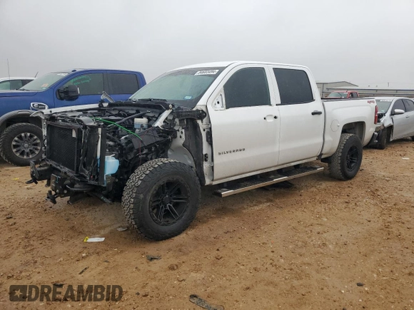 2018 Chevrolet Silverado 1500 Work Truck with VIN 3GCUKNEC5JG447156, listed as a Copart auction lot 84683494 with 77,156 mi miles and Salvage Title. Bid and sale history available at carsss.com. Image 1.