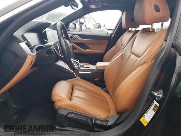2022 BMW 4 Series 430i with VIN WBA63AV04NFM04338, listed as a Copart auction lot 71471224 with 63,671 mi miles and Salvage title. Bid and sale history available at DreamBid. Image 7.
