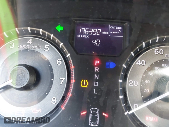 2013 Honda Odyssey EX-L with VIN 5FNRL5H62DB035649, listed as a IAAI auction lot 41849123 with 176,392 mi miles and . Bid and sale history available at carsss.com. Image 15.