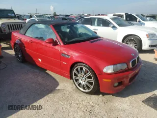2003 BMW 3 Series M3 with VIN WBSBR93453PK03651, listed as a Copart auction lot 74519584 with 0 mi miles and Salvage Title. Bid and sale history available at carsss.com. Image 4.