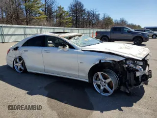 2012 Mercedes-Benz CLS 550 with VIN WDDLJ7DB0CA051341, listed as a Copart auction lot 50419345 with 202,096 mi miles and Non repairable. Bid and sale history available at DreamBid. Image 4.