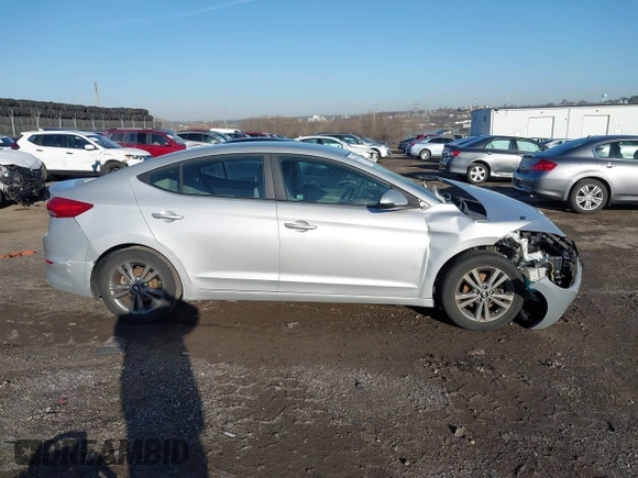 2018 Hyundai Elantra SEL with VIN 5NPD84LF0JH258721, listed as a IAAI auction lot 41829387 with 94,124 mi miles and . Bid and sale history available at DreamBid. Image 13.