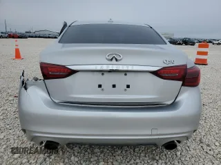 2020 Infiniti Q50 Luxe with VIN JN1EV7AP9LM207806, listed as a Copart auction lot 46036605 with 45,301 mi miles and Salvage Title. Bid and sale history available at DreamBid. Image 6.