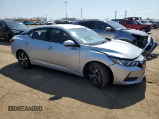 2023 Nissan Sentra SV with VIN 3N1AB8CV0PY278369, listed as a Copart auction lot 54359165 with 51,782 mi miles and Salvage Title. Bid and sale history available at DreamBid. Image 4.