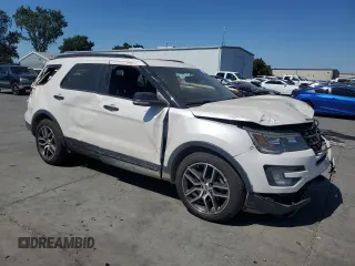 2016 Ford Explorer Sport z VIN 1FM5K8GT8GGC59587, wystawiony jako Copart lot #64338125 z przebiegiem 111 979 mil mil oraz Szkoda całkowita • Salvage title. Historia ofert i sprzedaży dostępna na DreamBid. Obrazek 4.