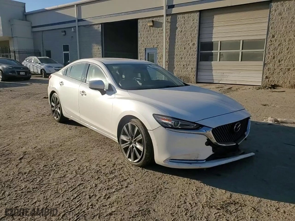 2018 Mazda Mazda6 Grand Touring Reserve with VIN JM1GL1WY1J1317743, listed as a Copart auction lot 46672825 with 40,843 mi miles and Salvage Title. Bid and sale history available at carsss.com. Image 10.
