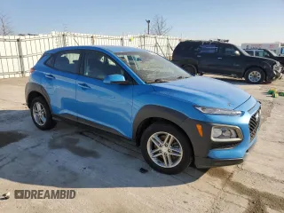 2019 Hyundai Kona SE with VIN KM8K1CAA7KU297886, listed as a Copart auction lot 48063155 with 105,208 mi miles and Salvage Title. Bid and sale history available at carsss.com. Image 4.