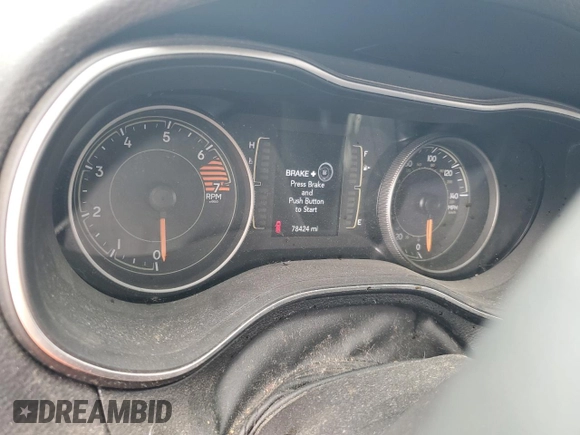 2020 Jeep Cherokee Latitude Plus with VIN 1C4PJLLB7LD541635, listed as a Copart auction lot 58529855 with 78,424 mi miles and Salvage title. Bid and sale history available at DreamBid. Image 9.