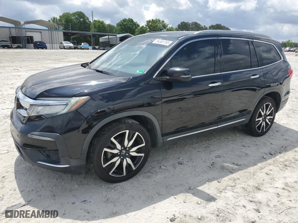 2019 Honda Pilot Touring 8-Passenger with VIN 5FNYF5H94KB029572, listed as a Copart auction lot 54363265 with 149,825 mi miles and Salvage Title. Bid and sale history available at carsss.com. Image 1.
