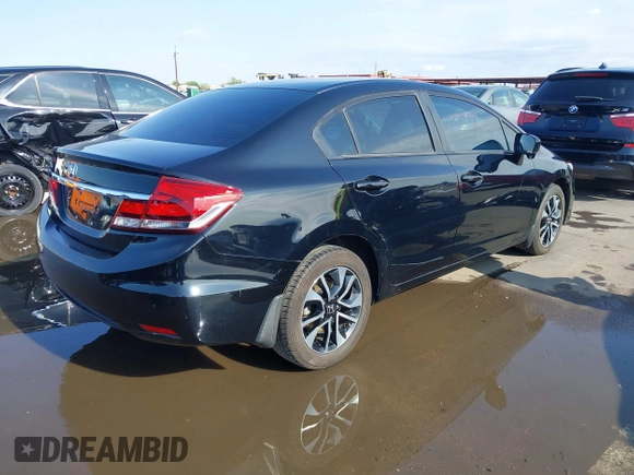 2015 Honda Civic EX z VIN 19XFB2F81FE001106, wystawiony jako IAAI lot #42413811 z przebiegiem 124 042 mil mil oraz . Historia ofert i sprzedaży dostępna na DreamBid. Obrazek 4.