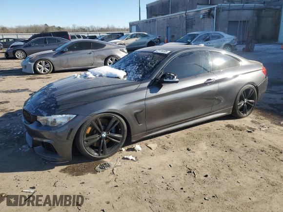2016 BMW 4 Series 435i с VIN WBA3R1C55GK529018, выставлен на аукционе Copart как лот 42174495 с пробегом 69 939 миль миль и Списание • Salvage title. История ставок и продаж доступна на DreamBid. Изображение 1.