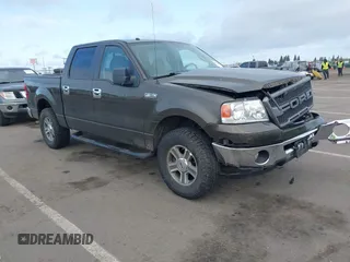 2008 Ford F-150 XLT with VIN 1FTPW14588FA17288, listed as a IAAI auction lot 41910178 with 182,016 mi miles. Bid and sale history available at carsss.com. Image 1.