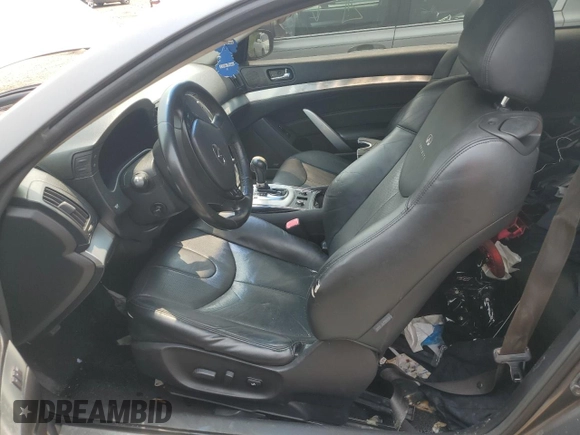 2014 Infiniti Q60 with VIN JN1CV6EL8EM132057, listed as a Copart auction lot 58969795 with Not provided miles and Salvage title. Bid and sale history available at DreamBid. Image 7.