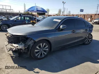 2022 Honda Civic EX-L z VIN 19XFL1H76NE001953, wystawiony jako Copart lot #50434255 z przebiegiem 43 044 mil mil oraz Szkoda całkowita • Salvage title. Historia ofert i sprzedaży dostępna na DreamBid. Obrazek 1.