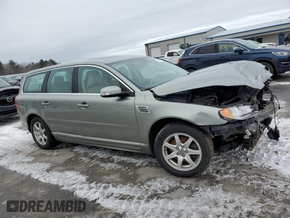 2008 Volvo V70 with VIN YV1BW982581033321, listed as a Copart auction lot 86269014 with 254,223 mi miles and Salvage title. Bid and sale history available at DreamBid. Image 4.