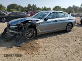 2017 BMW 5 Series 530i xDrive with VIN WBAJA7C39HG905966, listed as a Copart auction lot 57082475 with 87,978 mi miles and Salvage title. Bid and sale history available at DreamBid. Image 1.