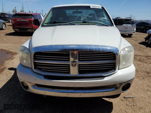 2007 Dodge 1500 SLT z VIN 1D7HA18P77J504840, wystawiony jako Copart lot #61490535 z przebiegiem Nie podano mil oraz Czysty tytuł • Clean title. Historia ofert i sprzedaży dostępna na DreamBid. Obrazek 5.