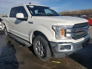 2020 Ford F-150 XL with VIN 1FTEW1E55LKD88107, listed as a Copart auction lot 42810105 with 107,698 mi miles and Salvage Title. Bid and sale history available at carsss.com. Image 4.