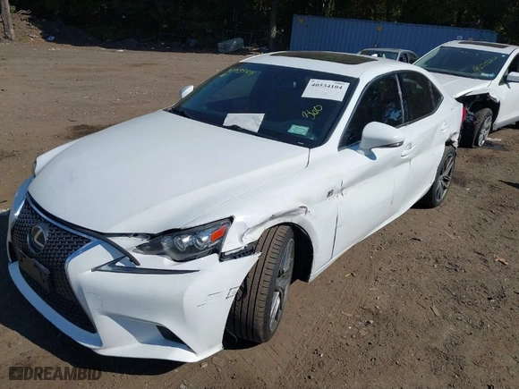 2016 Lexus IS 300 with VIN JTHCM1D29G5013960, listed as a IAAI auction lot 40534104 with 127,767 mi miles. Bid and sale history available at carsss.com. Image 6.