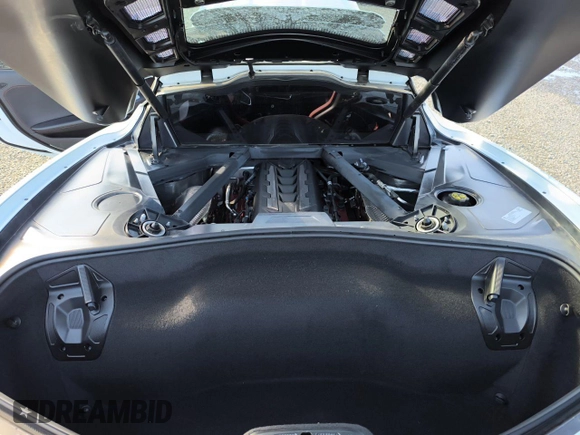 2023 Chevrolet Corvette 1LT with VIN 1G1YA2D42P5116900, listed as a Copart auction lot 56719765 with 15,129 mi miles and Salvage title. Bid and sale history available at DreamBid. Image 14.