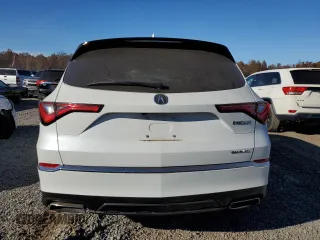 2022 Acura MDX with VIN 5J8YE1H30NL003500, listed as a Copart auction lot 77547734 with 0 mi miles and Salvage Title. Bid and sale history available at carsss.com. Image 6.