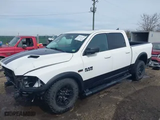 2018 Ram 1500 Rebel with VIN 1C6RR7YT5JS174776, listed as a IAAI auction lot 41838719 with 142,297 mi miles. Bid and sale history available at carsss.com. Image 18.