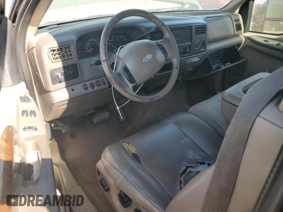 2024 Ford F-250 XL with VIN 1FTNX20F22ED34621, listed as a Copart auction lot 62929955 with 402,527 mi miles and Clean title. Bid and sale history available at DreamBid. Image 8.