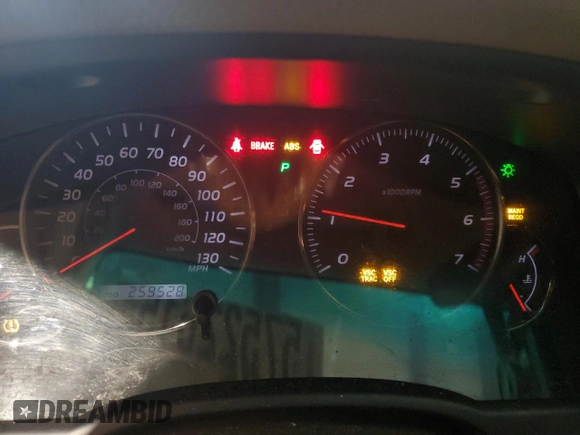 2004 Lexus GX 470 with VIN JTJBT20X440035197, listed as a Copart auction lot 57522615 with 259,528 mi miles and Clean Title. Bid and sale history available at DreamBid. Image 9.