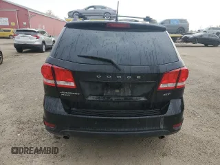 2017 Dodge Journey GT with VIN 3C4PDDFG2HT648758, listed as a Copart auction lot 76484574 with 194,836 mi miles and Salvage title. Bid and sale history available at DreamBid. Image 6.