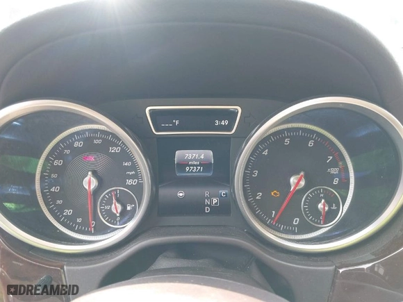 2017 Mercedes-Benz GLS with VIN 4JGDF7DE4HA879647, listed as a IAAI auction lot 39999023 with 97,372 mi miles. Bid and sale history available at carsss.com. Image 7.
