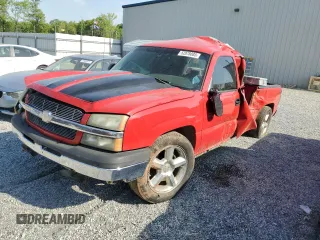 2005 Chevrolet Silverado 1500 LS z VIN 2GCEC13T951226008, wystawiony jako Copart lot #55387585 z przebiegiem 317 165 mil mil oraz Szkoda całkowita • Salvage title. Historia ofert i sprzedaży dostępna na DreamBid. Obrazek 1.