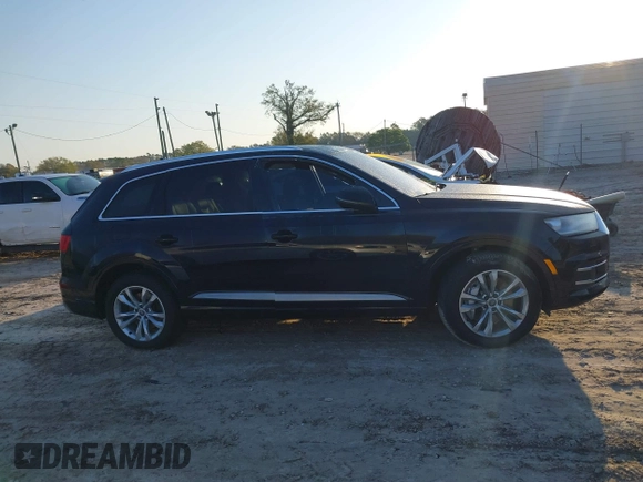 2017 Audi Q7 Premium with VIN WA1AAAF79HD026316, listed as a IAAI auction lot 41662415 with 84,436 mi miles and . Bid and sale history available at DreamBid. Image 12.