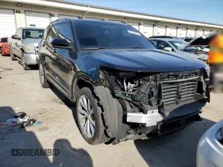 2023 Ford Explorer Platinum with VIN 1FM5K8HCXPGB48019, listed as a Copart auction lot 42114015 with 20,440 mi miles and Salvage title. Bid and sale history available at DreamBid. Image 4.