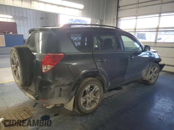 2008 Toyota RAV4 Sport with VIN JTMBK32V886033785, listed as a Copart auction lot 84535404 with 161,889 mi miles and Salvage Title. Bid and sale history available at carsss.com. Image 3.