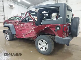 2011 Jeep Wrangler Sport z VIN 1J4AA2D19BL613164, wystawiony jako IAAI lot #42514207 z przebiegiem Nie podano mil oraz . Historia ofert i sprzedaży dostępna na DreamBid. Obrazek 3.