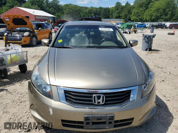 2010 Honda Accord EX with VIN 1HGCP2F76AA006844, listed as a Copart auction lot 65707585 with 205,969 mi miles and Clean title. Bid and sale history available at DreamBid. Image 5.