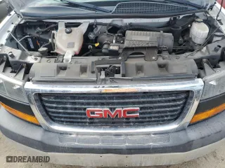 2019 GMC Savana Cargo Van with VIN 1GTW7AFG5K1256647, listed as a Copart auction lot 76400634 with 35,729 mi miles and Non Repairable. Bid and sale history available at carsss.com. Image 12.