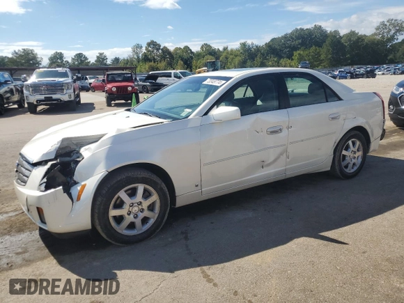 2006 Cadillac CTS with VIN 1G6DP577460126144, listed as a Copart auction lot 73348774 with 104,916 mi miles and Salvage Title. Bid and sale history available at carsss.com. Image 1.