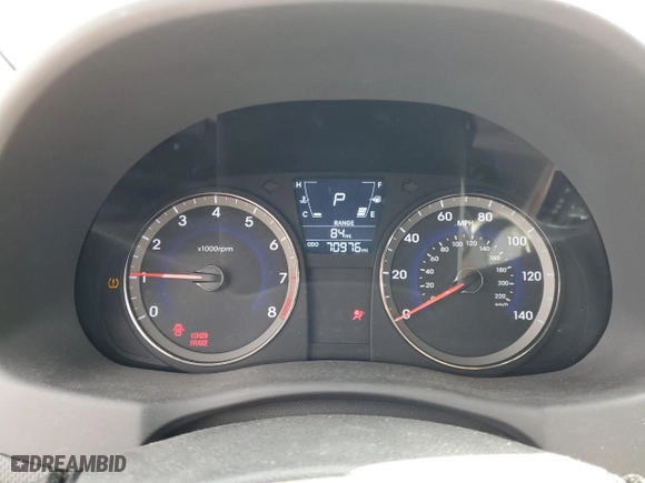 2014 Hyundai Accent SE with VIN KMHCU5AE6EU194568, listed as a Copart auction lot 46451645 with 70,976 mi miles and Salvage Title. Bid and sale history available at carsss.com. Image 9.